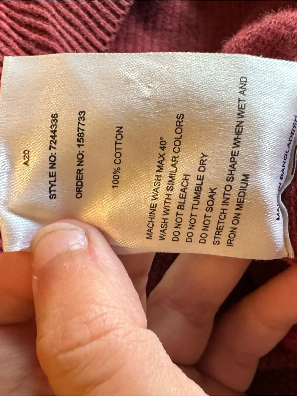 Redford soft cotton
